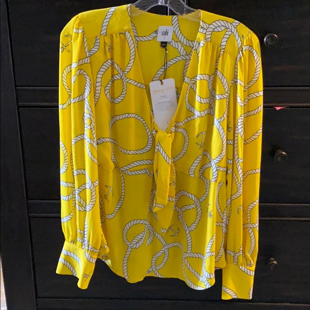 Cabi Reef Knot Blouse